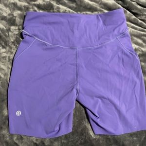 Lululemon Base Pace High-rise Shorts 6”. Purple
